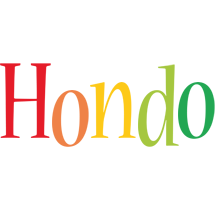 Hondo birthday logo