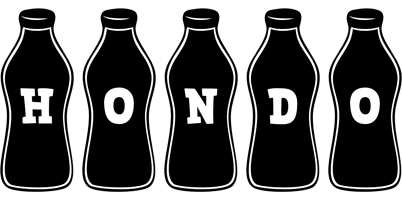 Hondo bottle logo