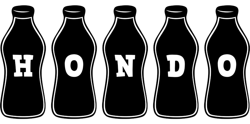 Hondo bottle logo