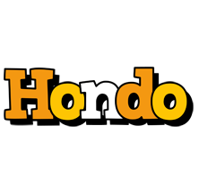 Hondo cartoon logo