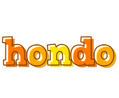 Hondo desert logo