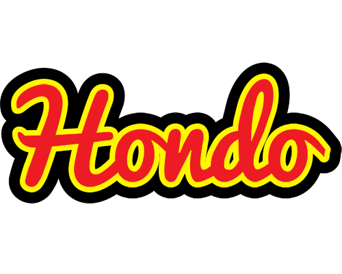 Hondo fireman logo