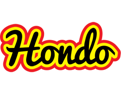 Hondo flaming logo