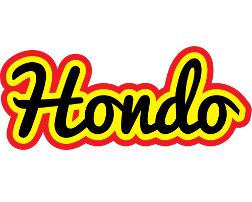 Hondo flaming logo