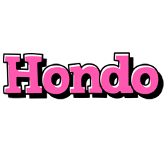 Hondo girlish logo