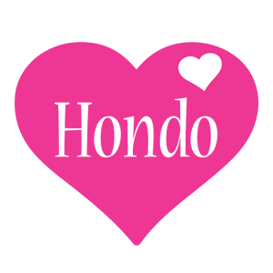 Hondo love-heart logo