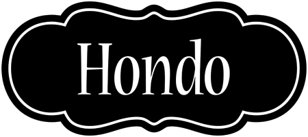 Hondo welcome logo