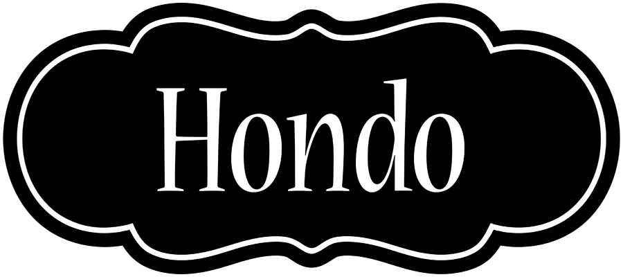 Hondo welcome logo