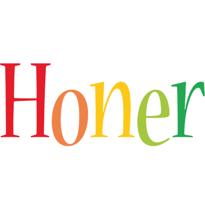 Honer birthday logo