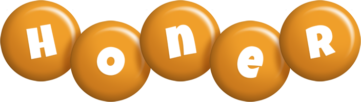 Honer candy-orange logo