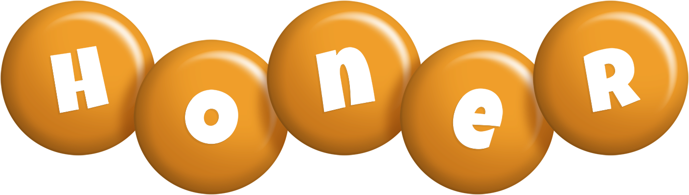 Honer candy-orange logo