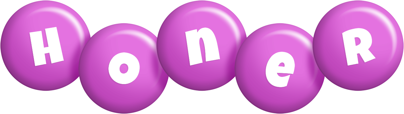Honer candy-purple logo