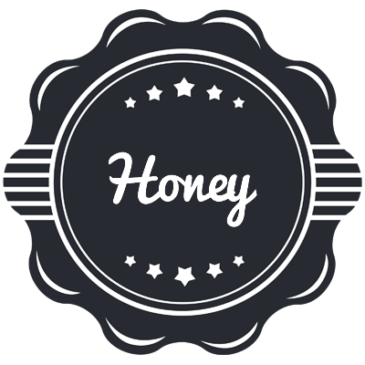 Honey badge logo