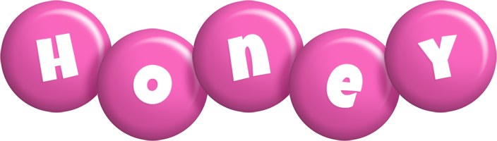Honey candy-pink logo