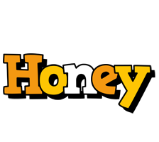 Honey cartoon logo