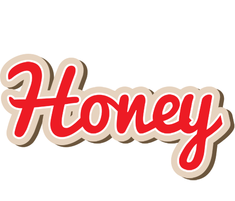 Honey chocolate logo