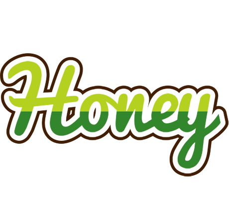 Honey golfing logo