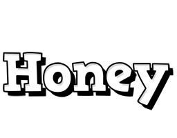 Honey snowing logo