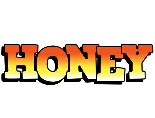 Honey sunset logo