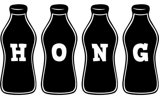 Hong bottle logo