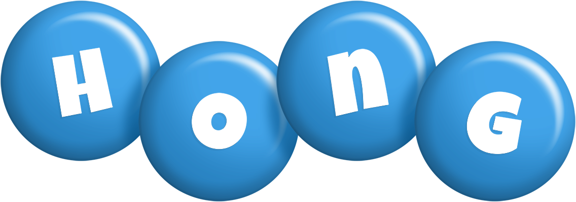 Hong candy-blue logo