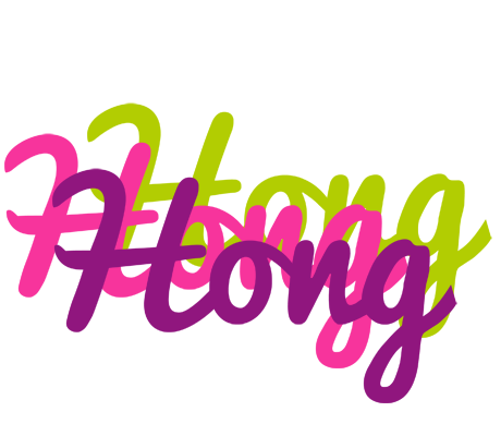Hong flowers logo