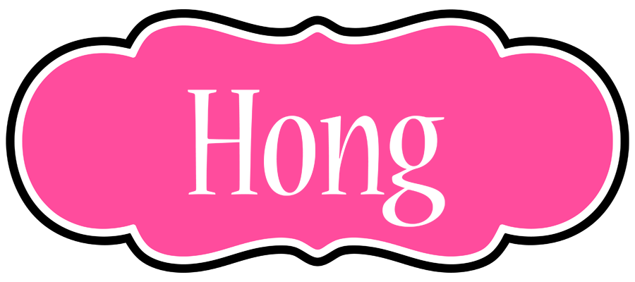 Hong invitation logo