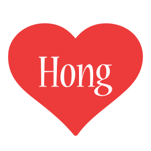 Hong love logo