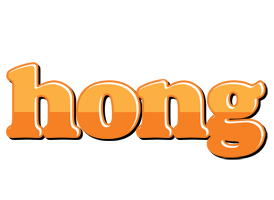 Hong orange logo