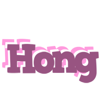 Hong relaxing logo