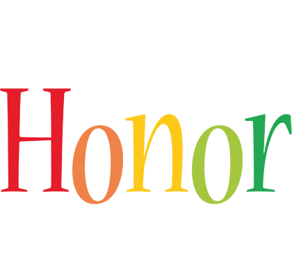 Honor birthday logo
