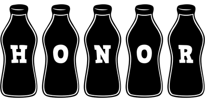 Honor bottle logo