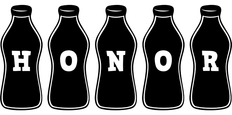 Honor bottle logo