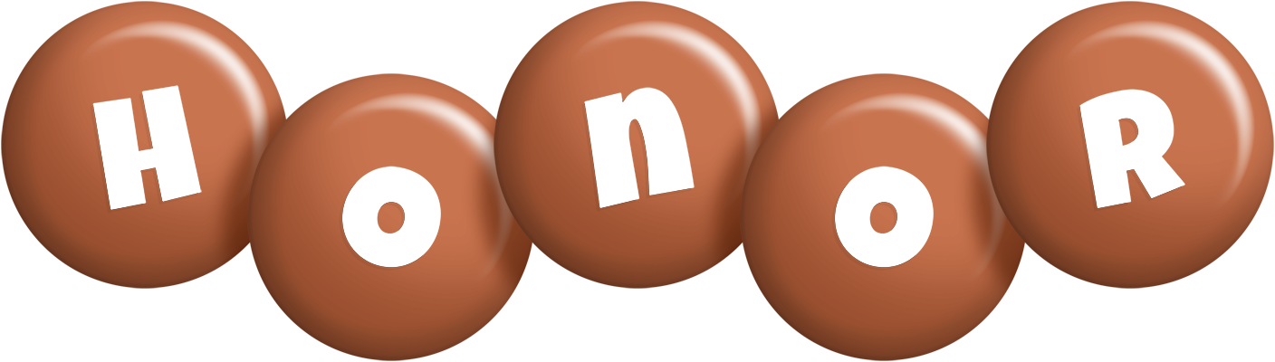 Honor candy-brown logo