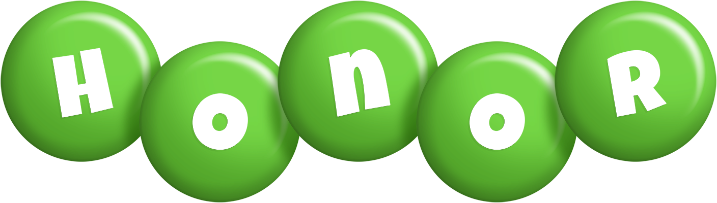 Honor candy-green logo