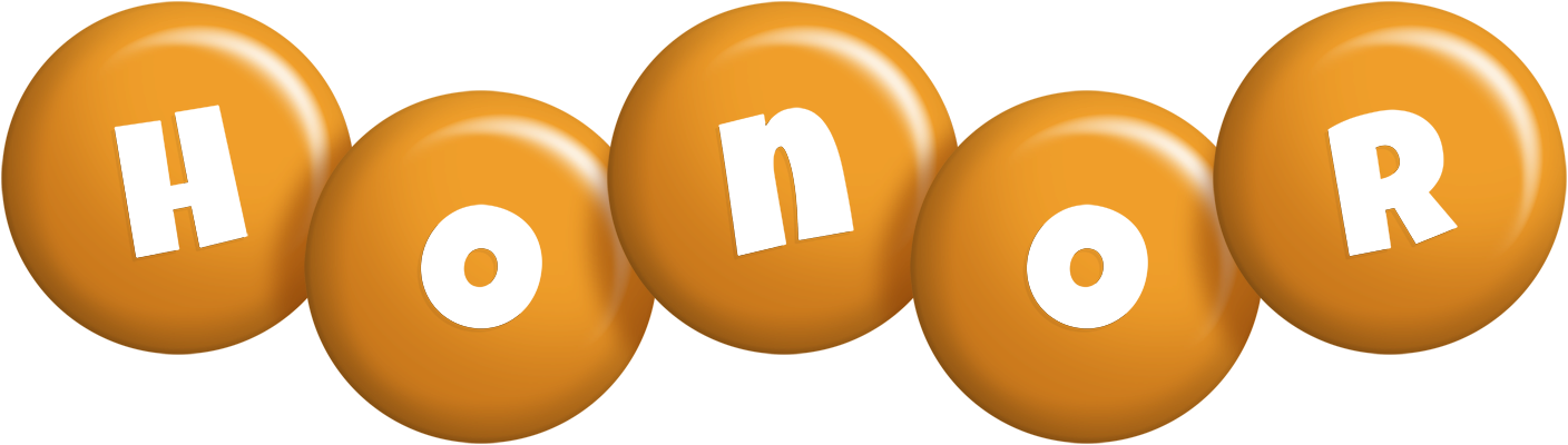 Honor candy-orange logo