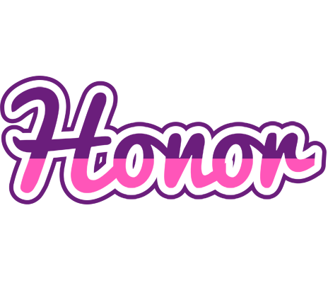 Honor cheerful logo