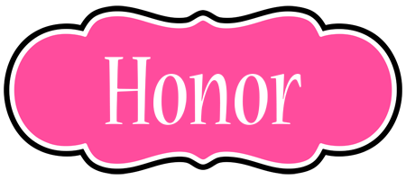 Honor invitation logo