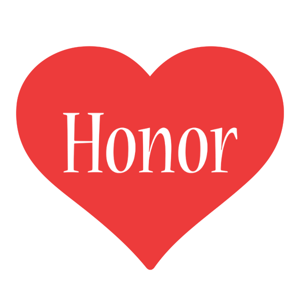 Honor love logo