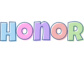 Honor pastel logo