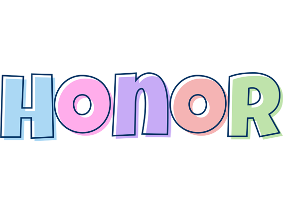 Honor pastel logo