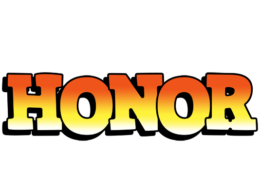 Honor sunset logo