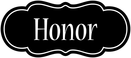 Honor welcome logo