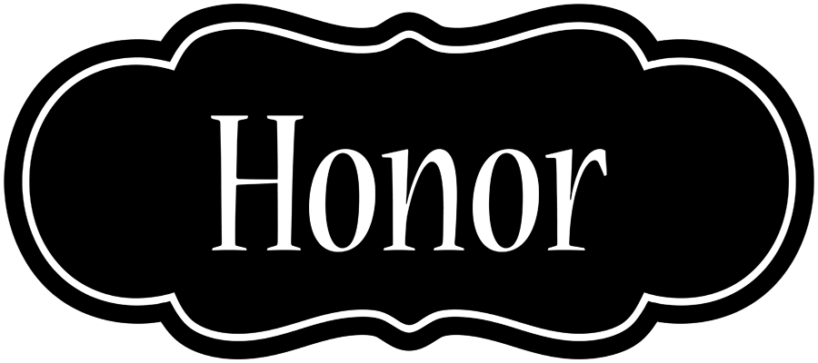 Honor welcome logo