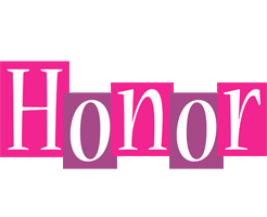 Honor whine logo