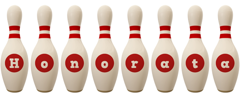 Honorata bowling-pin logo