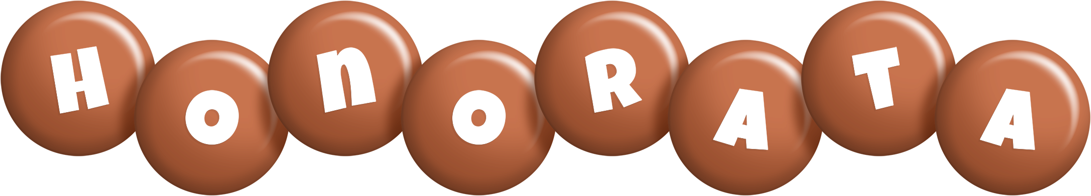 Honorata candy-brown logo