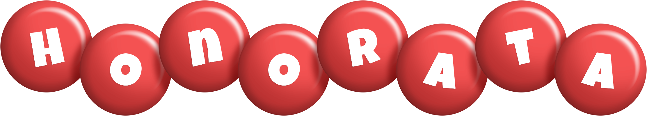 Honorata candy-red logo