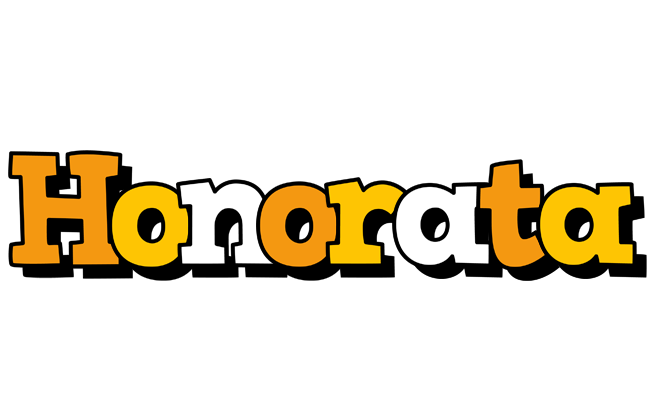 Honorata cartoon logo
