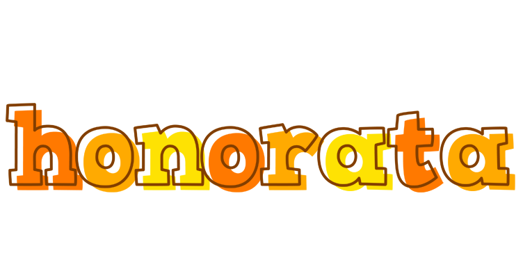 Honorata desert logo